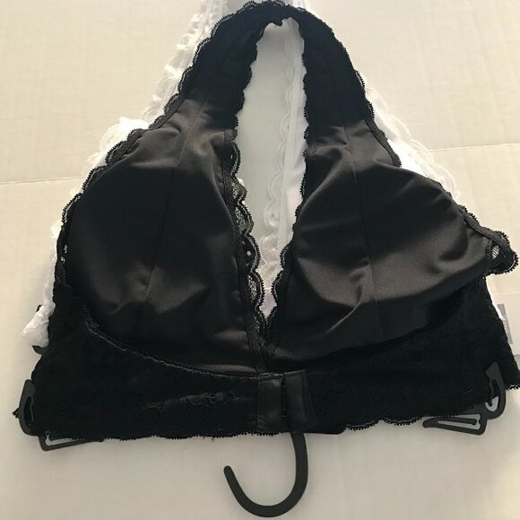 NWT - Marilyn Monroe Floral Lace Halter Bras - Picture 4 of 6